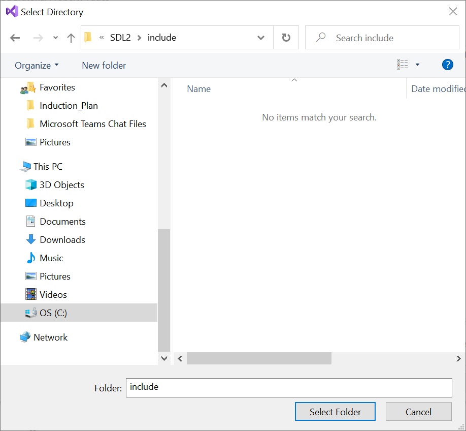 Установка библиотеки SDL в Visual Studio изображение с сайта www.andreyolegovich.ru