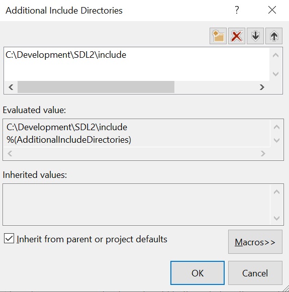 Установка библиотеки SDL в Visual Studio изображение с сайта www.andreyolegovich.ru
