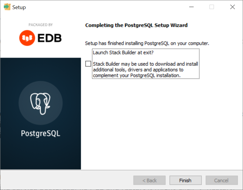 Установка Postgres 12 в Windows изображение с сайта www.andreyolegovich.ru