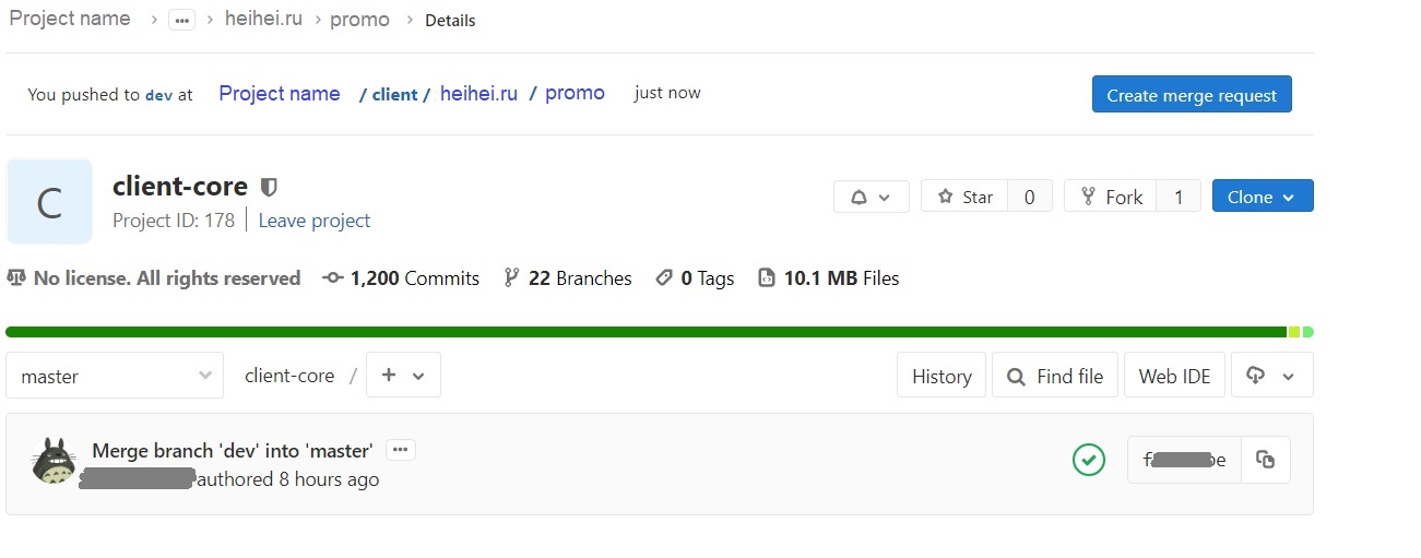 Настройка Tortoise git для работы с gitlab в windows изображение с сайта www.andreyolegovich.ru