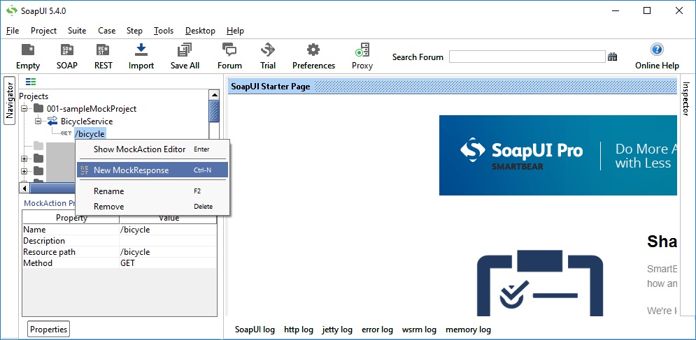 SOAP UI New MockResponse изображение с сайта www.andreyolegovich.ru