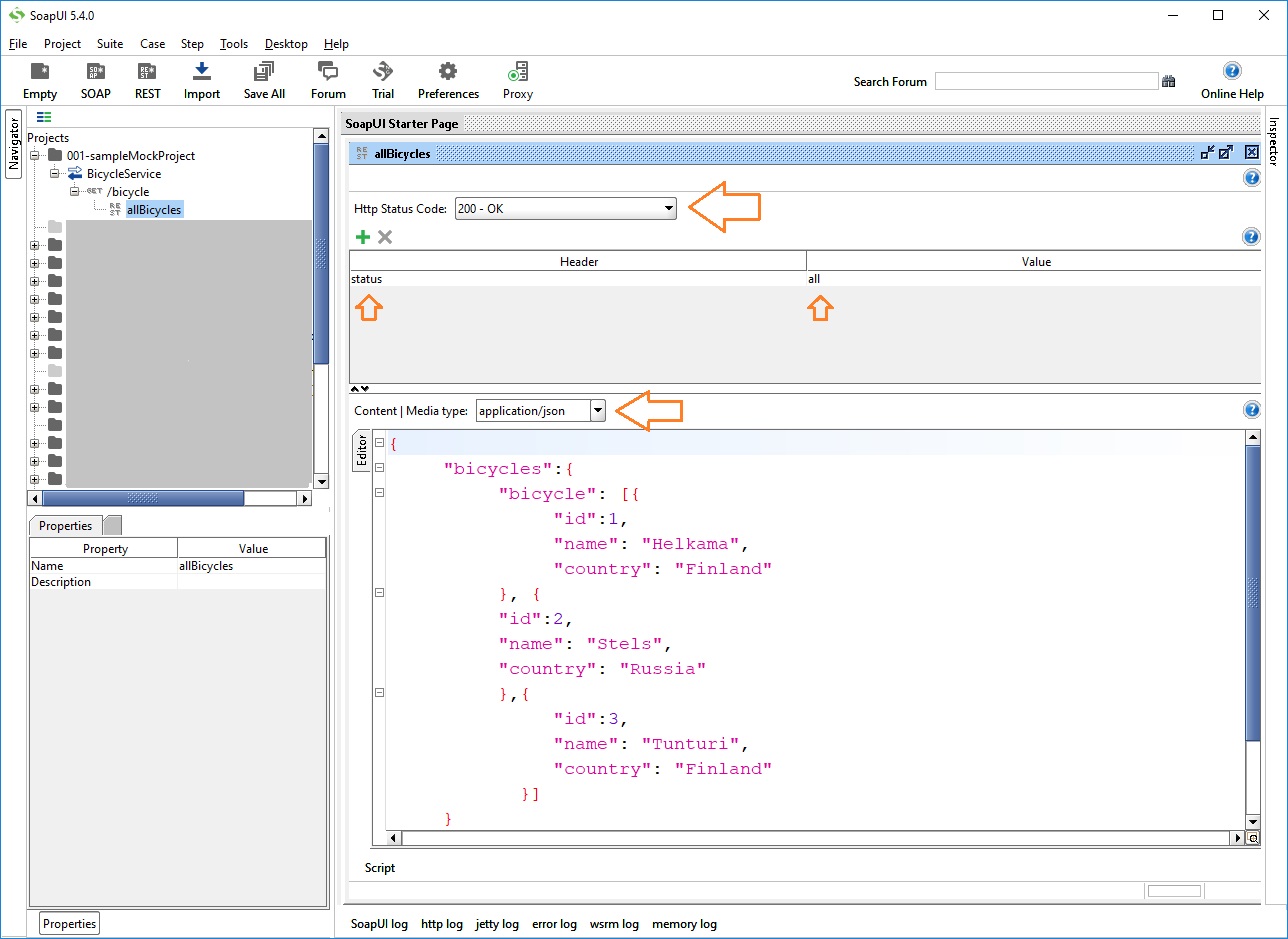SOAP UI Copy the json below and paste it to the Response body изображение с сайта www.andreyolegovich.ru