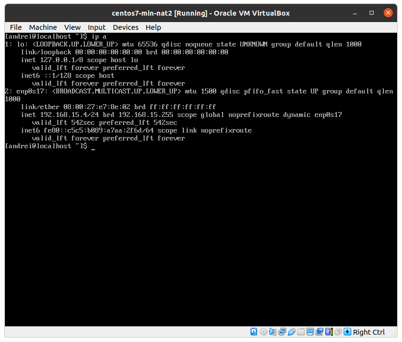 Создать вторую NAT Network в VirtualBox  изображение с сайта www.andreyolegovich.ru