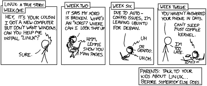 parents talk to your kids about linux before somebody else does