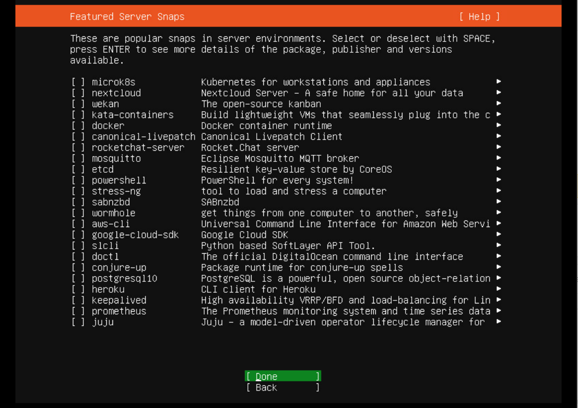 Установка Ubuntu Server 20.04 сервер без GUI изображение с сайта www.andreyolegovich.ru