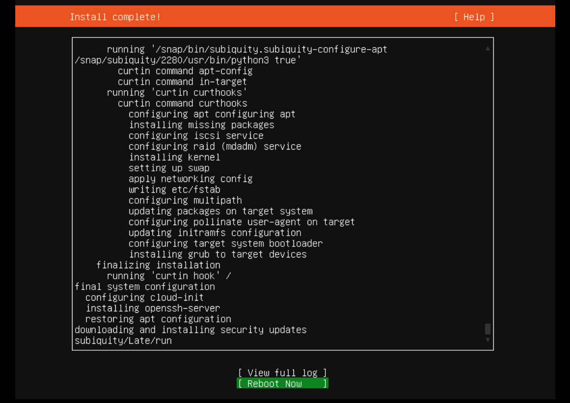 Установка Ubuntu Server 20.04 сервер без GUI изображение с сайта www.andreyolegovich.ru