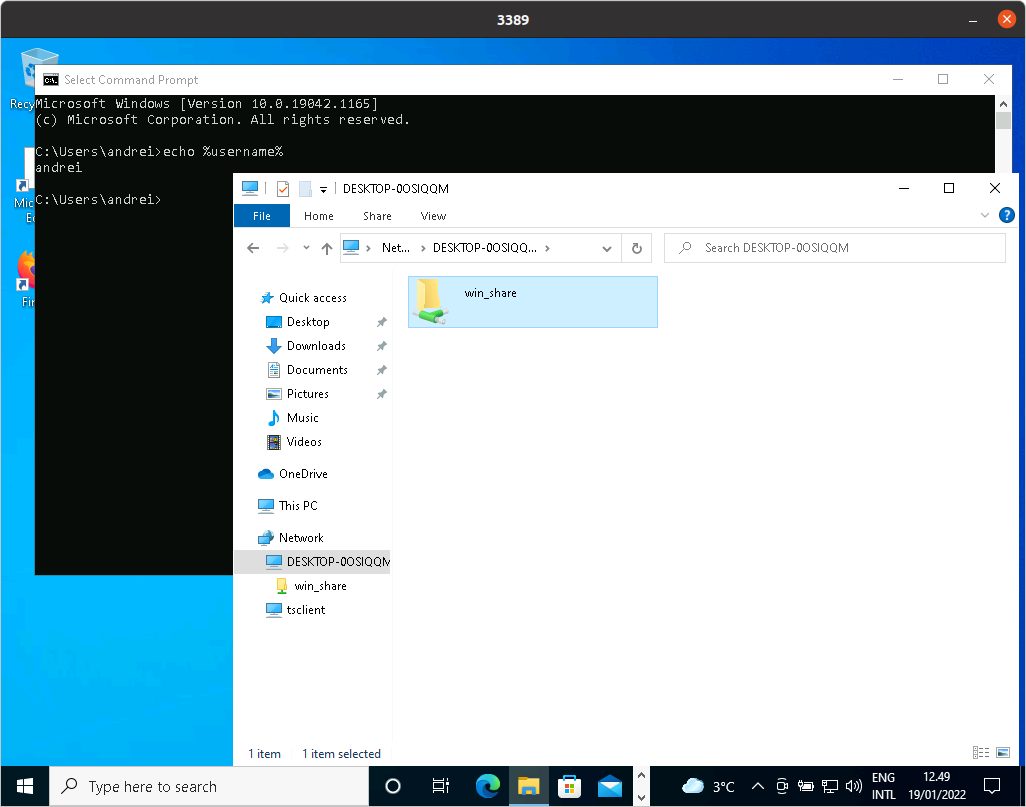 Подключение по xrdp из Ubuntu в Windows Server с общей директорией изображение с сайта www.andreyolegovich.ru