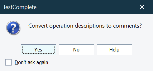 Keyword Test Log TestComplete изображение с сайта www.andreyolegovich.ru